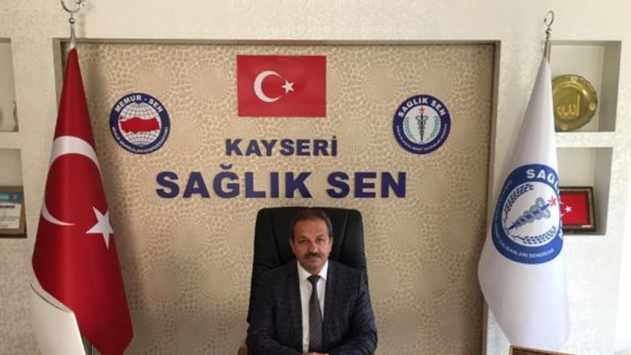 Sağlık Sen Kayseri Şube Başkanı Mahmut Faruk Doğan Ankara Yolcusu