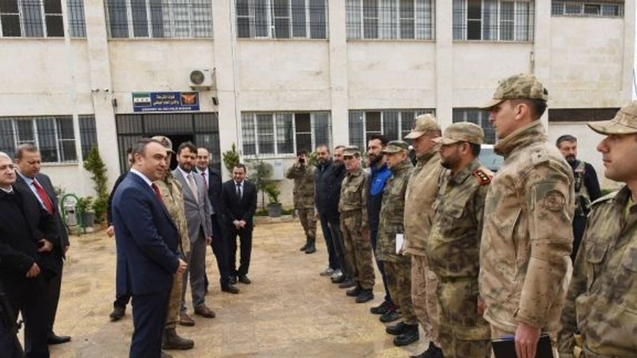 Vali Soytürk, Suriye Çobanbey’ de incelemelerde bulundu