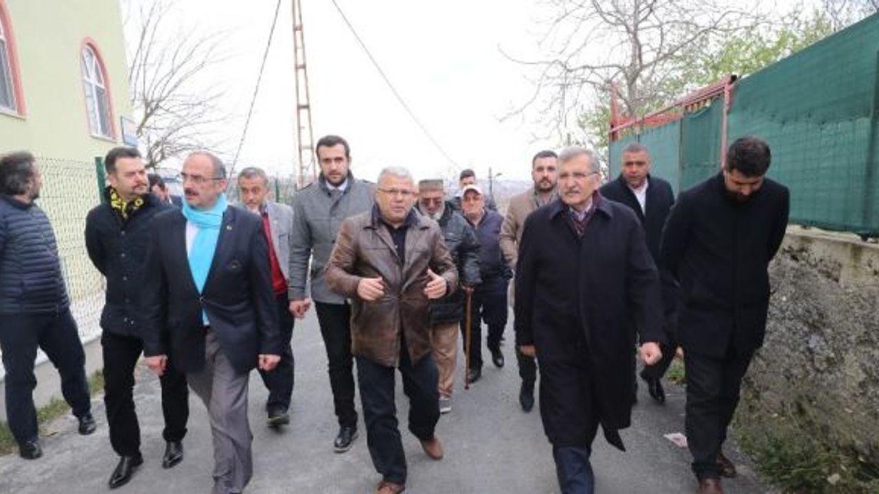 Vatandaştan Beykoz adayı Murat Aydın’a: “10 senedir mahallemize gelen ilk belediye başkanısınız”