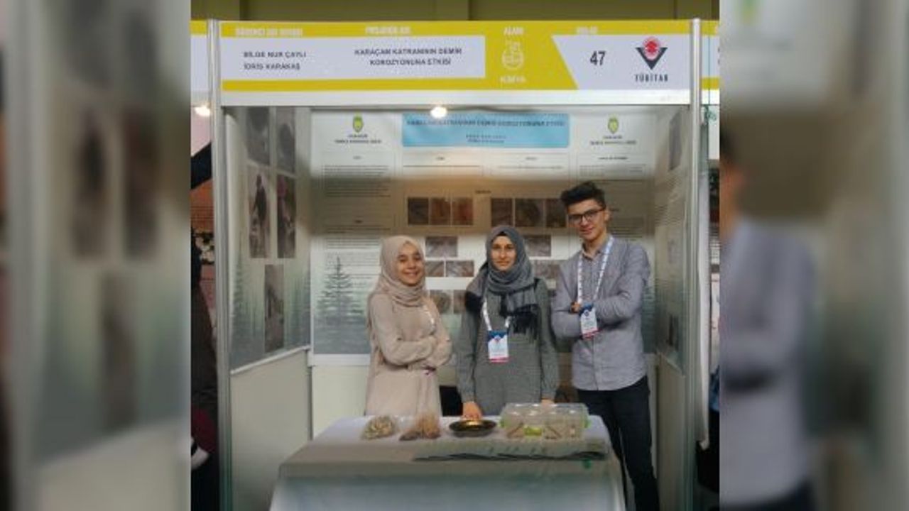 Yenice Anadolu Lisesi öğrencileri, Ankara bölge birincisi  oldu