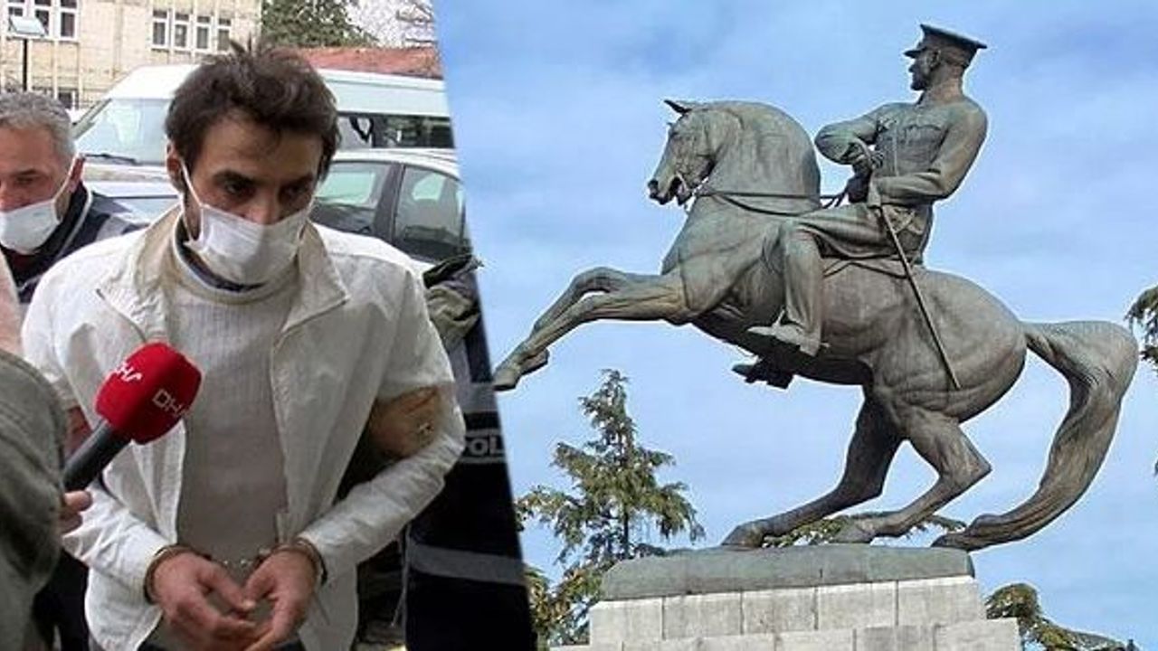 Atatürk Anıtı'na saldıran kuzenler bir gün önce keşif yapmış!