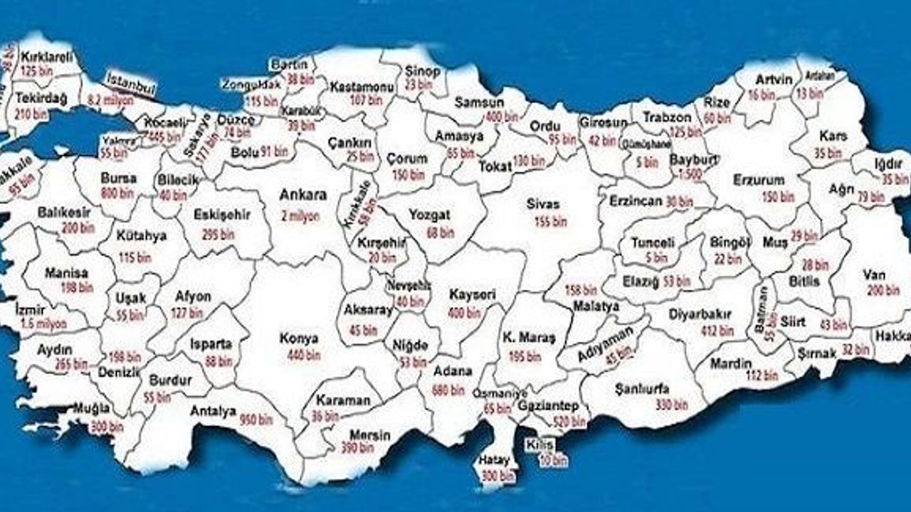 İşte Türkiye'nin 'icra haritası'