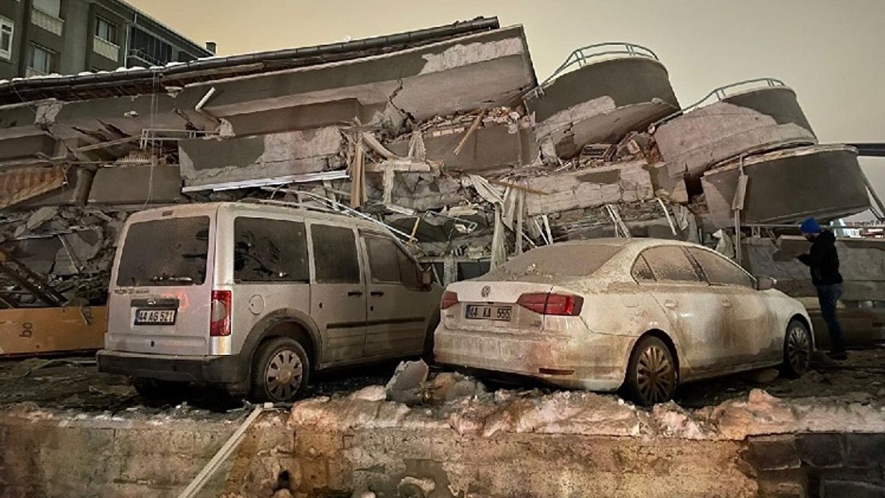 Kahramanmaraş'ta 7,7 büyüklüğünde deprem meydana geldi!