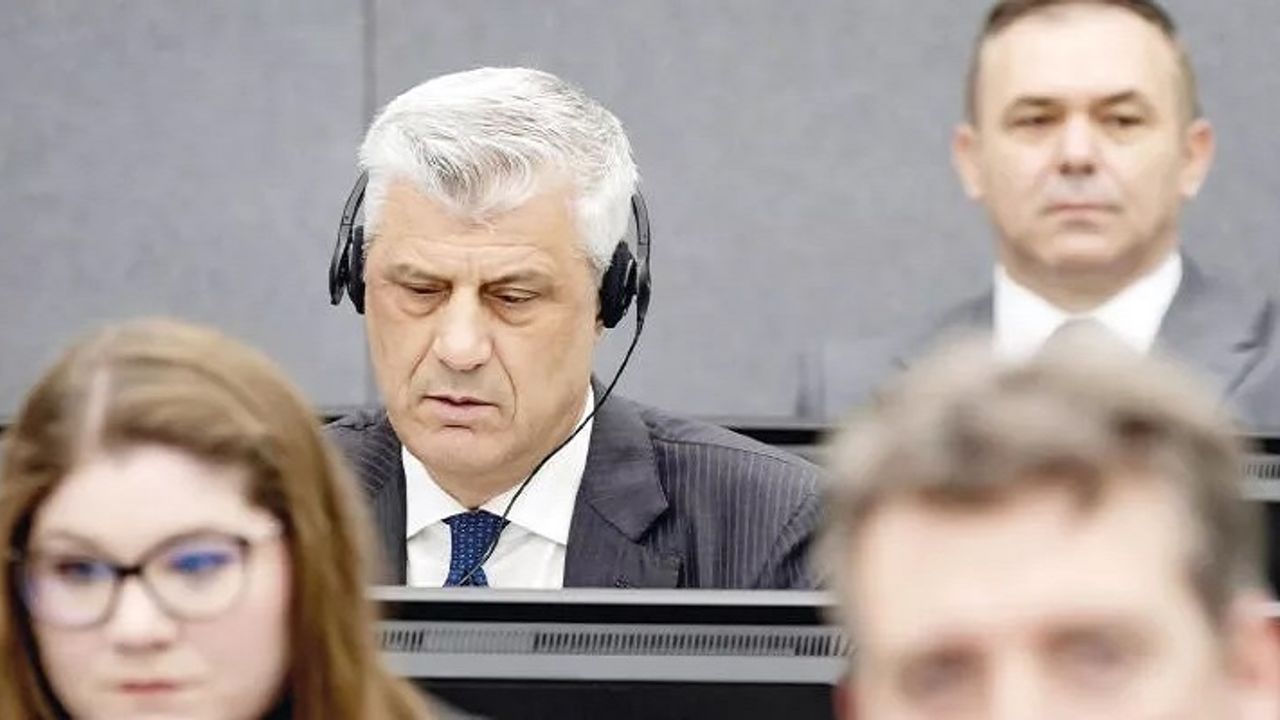 Eski Kosova lideri Taçi hâkim karşısında