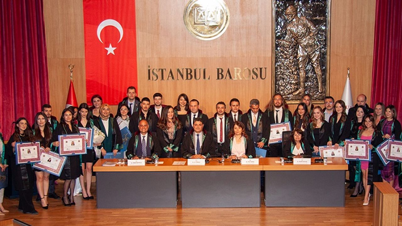 İstanbul Barosu'na 72 avukat daha katıldı