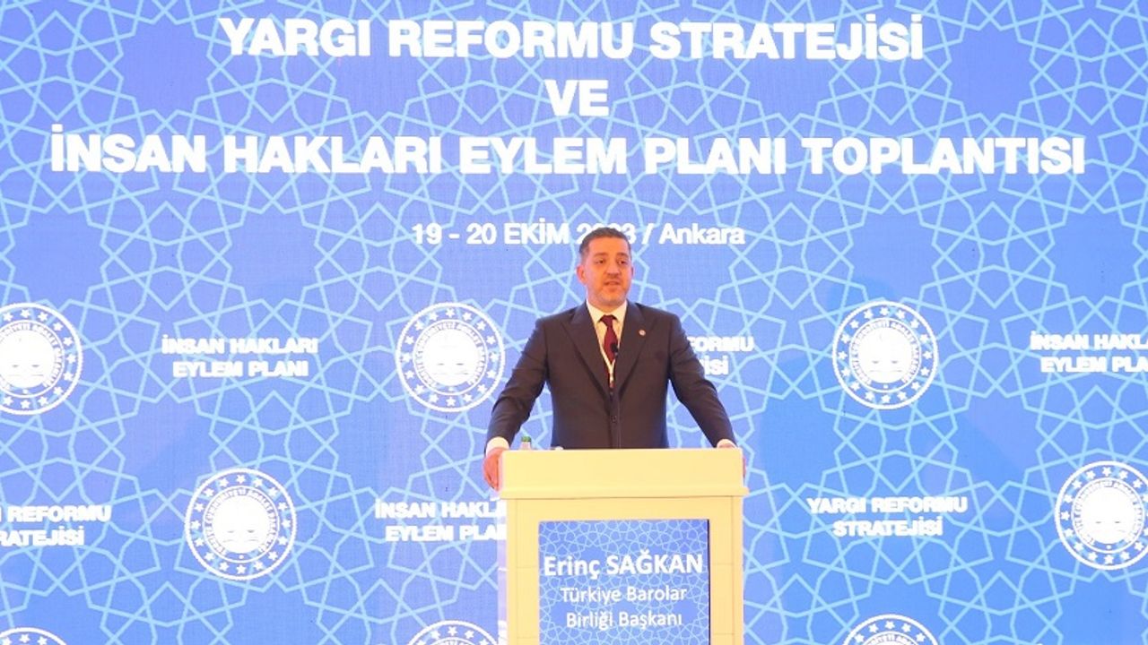 TBB Başkanı Sağkan: 'Hukuk eğitimimiz can çekişiyor'