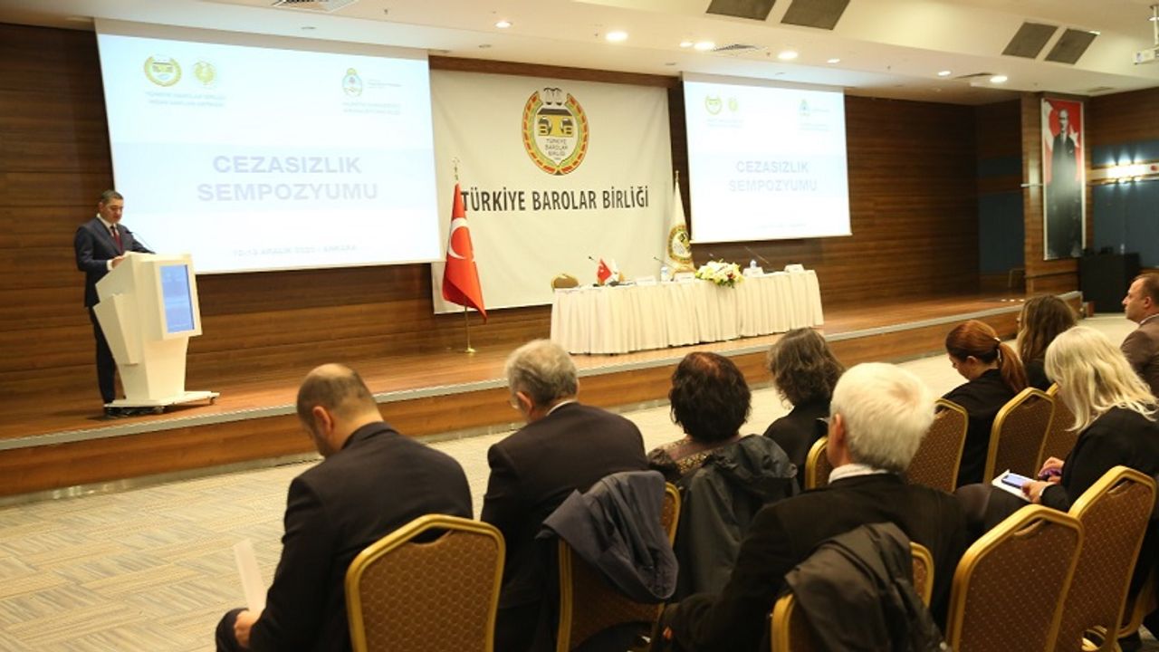 TBB İnsan Hakları Merkezi ve Arjantin Cumhuriyeti Ankara Büyükelçiliği ortaklığıyla 'Cezasızlık' sempozyumu düzenlendi