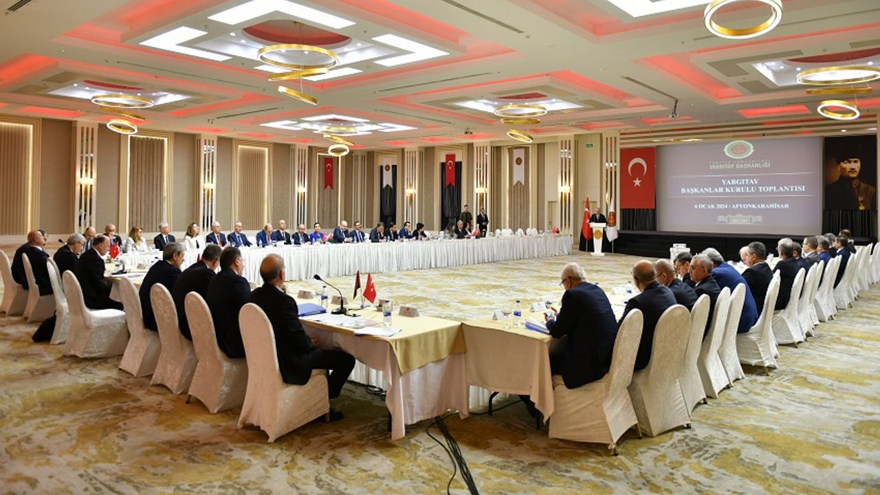 Yargıtay Başkanlar Kurulu Toplantısı Afyonkarahisar’da gerçekleştirildi