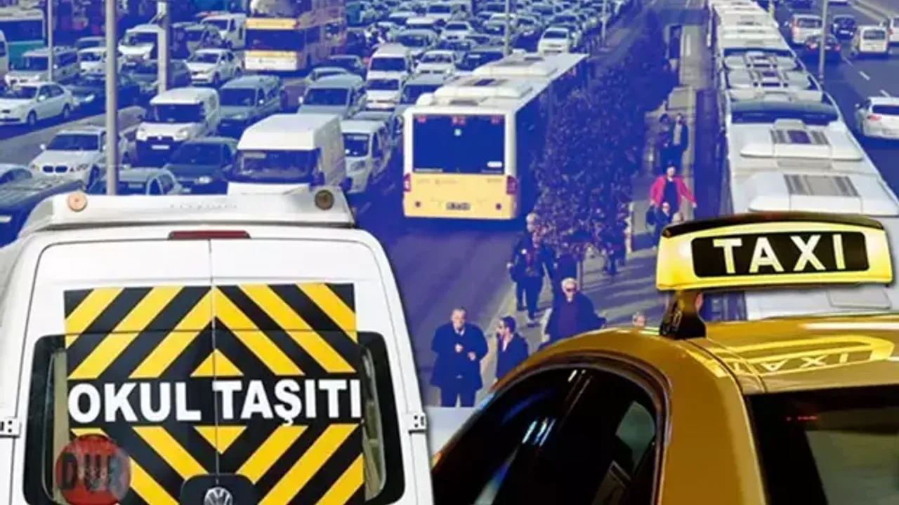 İstanbul'da toplu taşıma, taksi, minibüs ve okul servisi ücretlerine zam
