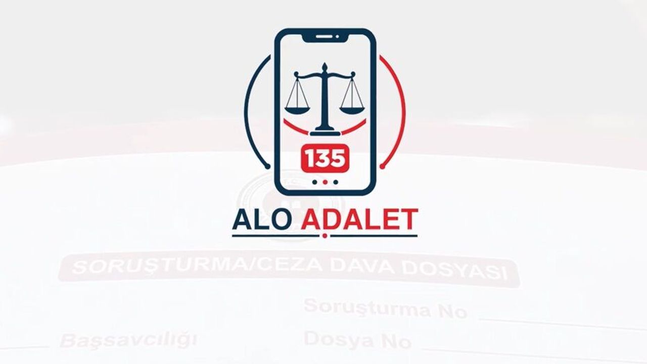 Alo Adalet 135 hizmeti 1 Eylül'de pilot illerde başlıyor
