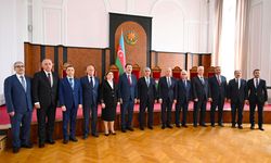 AYM Başkanı Kadir Özkaya ve beraberindeki heyet Azerbaycan Anayasa Mahkemesini ziyaret etti