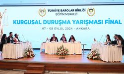 STAJYER AVUKATLAR KURGUSAL DURUŞMA YARIŞMASI BİRİNCİSİ VAN BAROSU OLDU