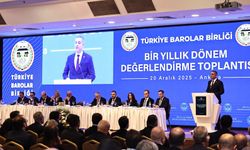 Türkiye Barolar Birliği bir yıllık dönem değerlendirme toplantısıyapıldı