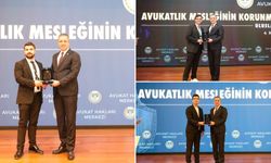 Stajyer Avukatlar Arası Karar İnceleme Yarışması’nda en yüksek puanı alan yarışmacılara ödülleri verildi