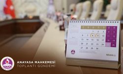 AYM'nin bu haftaki gündemi belli oldu