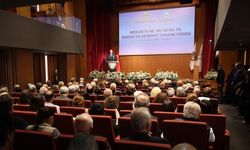 TBB Başkanı Sağkan, meslekte 40, 50 ve 60 yılını dolduran avukatlara madalya ve berat takdim etti