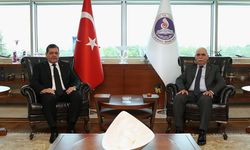 AYM Başkanı Özkaya, Türkmenistan Yüksek Mahkemesi heyetini kabul etti