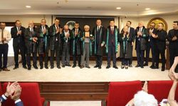 TBB Başkanı Sağkan'dan meslekte 40, 50 ve 60 yılını dolduran avukatlara plaket