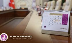 Anayasa Mahkemesi'nin bu haftaki Bölümler gündemi
