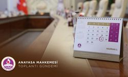 AYM'nin bu haftaki Genel Kurul gündemi belli oldu