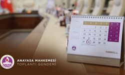 AYM'nin bu haftaki Genel Kurul gündemi belli oldu