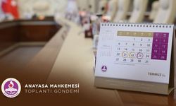 AYM'nin bu haftaki Genel Kurul ve Bölümler gündemi belli oldu