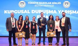 TBB Stajyer Avukatlar Kurgusal Duruşma Yarışması’nda birinci Tekirdağ Barosu oldu