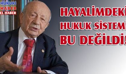 Adalet Eski Bakanı Hikmet Sami Türk: AYM’ye yapılan eleştirileri ibretle izliyorum