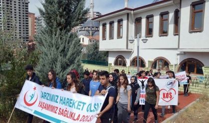 Yozgat’ta sağlıklı yaşam için yürüdüler