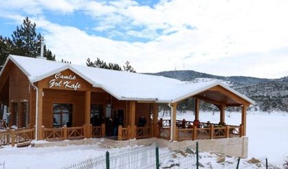 Çamlık Göl Kafe hizmete açıldı