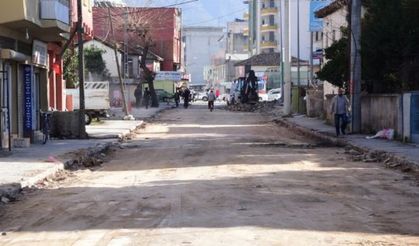 Osmaniye’de Hilmi Karaboran Caddesi yenileniyor