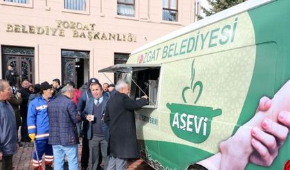 Yozgat Belediyesi’ne mobil aşevi