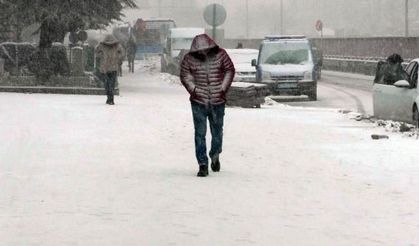 Yozgat’ta kar yağışı ve tipi etkili oldu