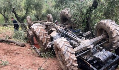 Musabeyli’de traktör devrildi: 1 ölü