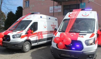 Ordu’ya 2 yeni ambulans daha