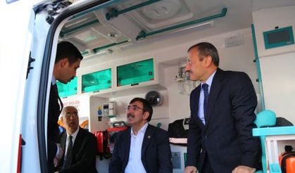 Tunceli’de 8 yeni ambulans hizmete girdi