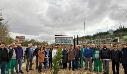 Tüysüzler’e hatıra ormanı yapıldı