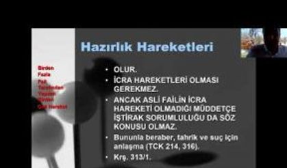 Ceza Hukuku Genel Hükümler-28: Çok failli suçlar, iştirak