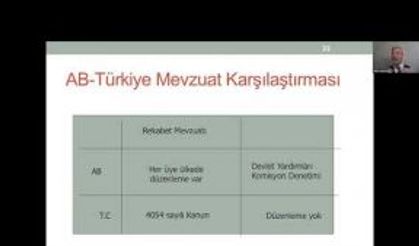 Rekabet Hukuku-2: Giriş - AB-Türkiye Karşılaştırması, Devlet Yardımları