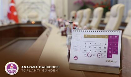 Anayasa Mahkemesi'nin bu haftaki Genel Kurul gündemleri