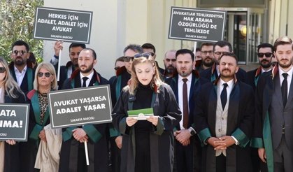 Avukatlardan saldırılara tepki: Yalnızca mesleğimizi yaptığımız için hedefteyiz