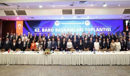 62. BARO BAŞKANLARI TOPLANTISI GERÇEKLEŞTİRİLDİ