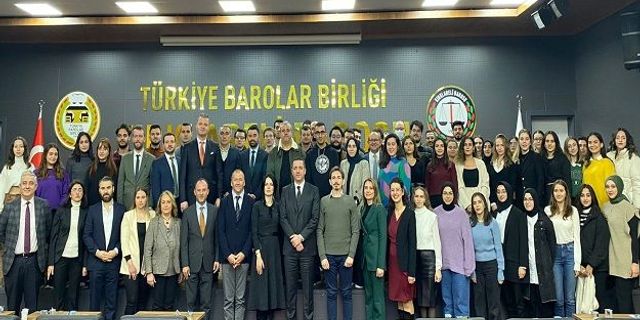 TBB Başkanı Sağkan, Kırklareli'nde avukat ve stajyer avukatlarla buluştu