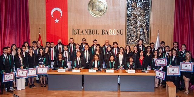 İstanbul Barosu'na 46 avukat daha katıldı!