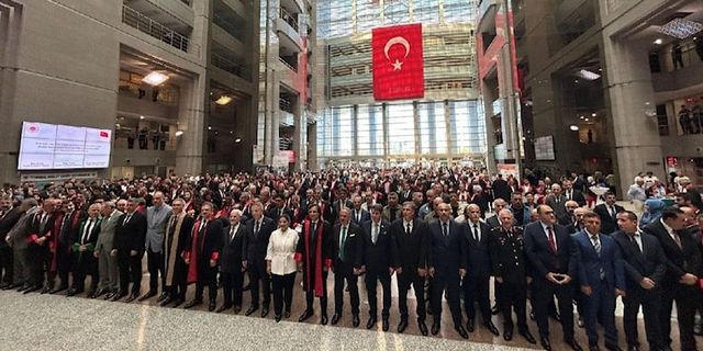 Çağlayan Adliyesi’nde adli yıl açılış töreni düzenlendi