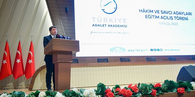 Adalet Bakanı Tunç: Adalet, toplumun huzur ve barışının, mutluluğunun, refahının sigortasıdır