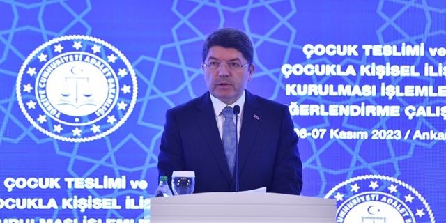Bakan Tunç: Çocuk görüşme merkezlerinde 124 bin işlem gerçekleştirildi