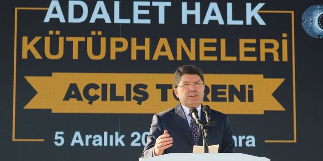 Adalet Bakanı Tunç: Ceza infaz sistemimizi, insan onuruna uygun bir yapıya kavuşturduk