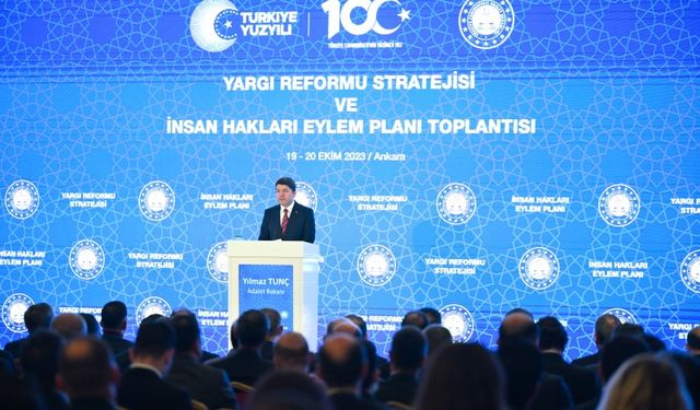 BAKAN TUNÇ: YARGIDA REFORM İRADEMİZ KESİNTİSİZ DEVAM EDECEK