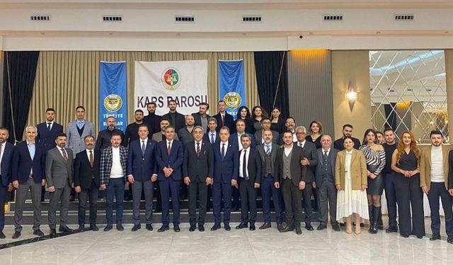 TBB Başkanı Sağkan, Kars Barosu’nu ziyaret etti